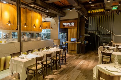 El salón de Viejo Patrón