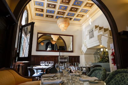 El salón del actual restaurante