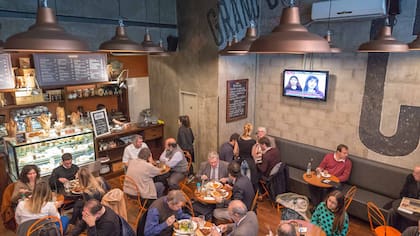 El salón del Grand Café.