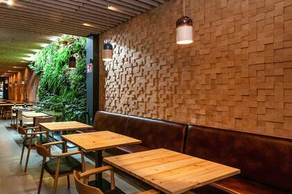 El salón del Restauran la O