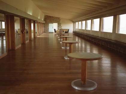 El salón del sexto piso, en una imagen tomada varios años más tarde

