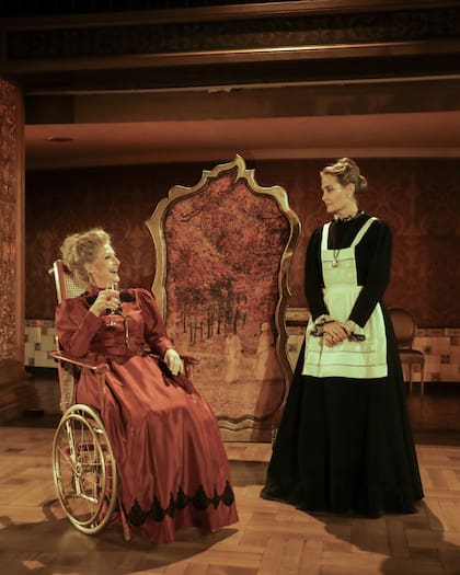 El salón dorado, en el Teatro Cervantes