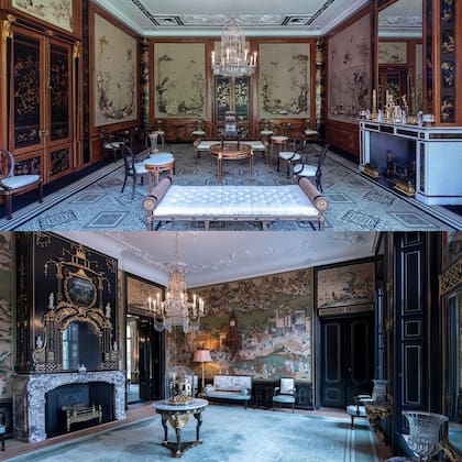 El Salón Japonés y el Salón Chino (Foto: Instagram @queen.maxima / @koninklijkhuis)