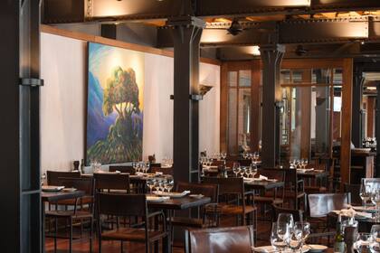 El salón principal del restaurante