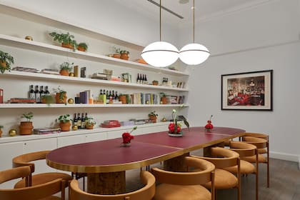 El salón privado de Casa Cavia