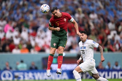 El salto de Cristiano Ronaldo para su "casi gol" ante Uruguay