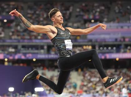 El salto en largo de Brian Impellizeri en los Juegos Paralímpicos París 2024