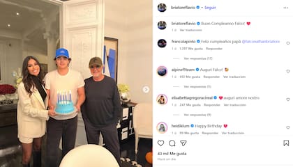 El saludo con humor de Colapinto para el hijo de Briatore