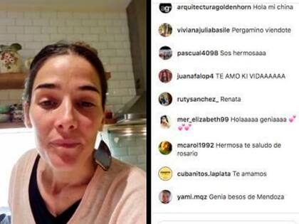 El saludo de Agustín Goldenhorn a Juana Viale en Instagram