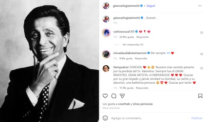 El saludo de despedida de Giancarlo Giammetti tras la muerte de Valentino Garavani