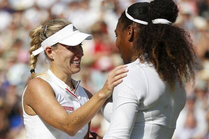 El saludo de Kerber a Serena tras concretar un sueño