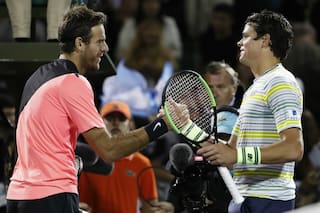 Miami: Del Potro le ganó a Raonic y es semifinalista