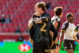 Los Pumas 7s iniciaron con un triunfazo ante Fiji y sueñan con las semifinales en Nueva York