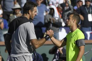 Del Potro le ganó a Kohlschreiber y buscará la final de Indian Wells ante Raonic