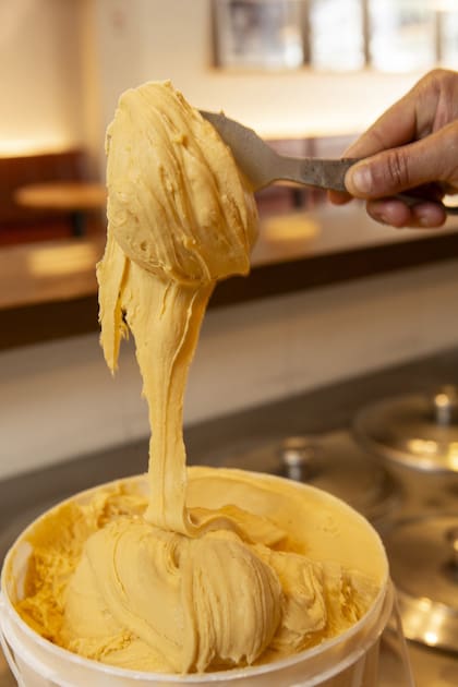 El sambayón es un clásico y sigue siendo uno de los gustos más pedidos