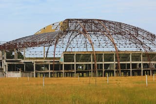 El Luna Park abandonado de la Costa, donde bailó Guerra y tocó La Renga