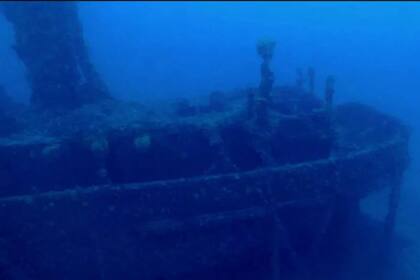 El San Isidro Labrador se encontró a 98 metros de profundidad en las costas de la isla griega de Kithnos