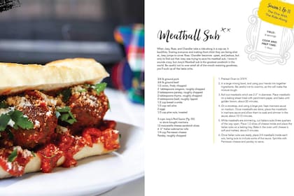 El sandwich de albóndigas de Joey