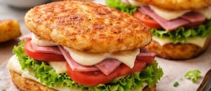 Sin harina ni horno: el innovador sándwich de papa que te resuelve un almuerzo