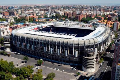 El estadio de Real Madrid, un escenario impensado