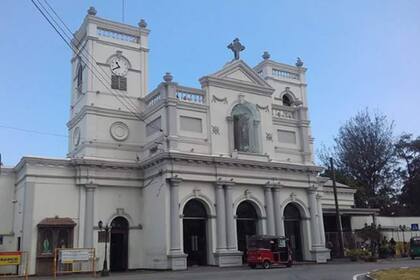 El santuario San Antonio en Colombo, la capital de Sri Lanka, fue blanco de los ataques