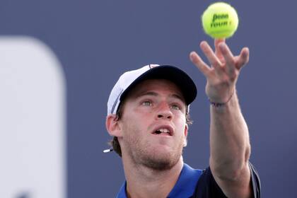 El saque de Diego Schwartzman
