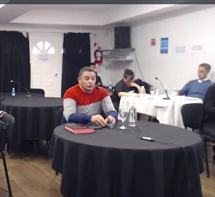 El sargento Elías Saavedra, al prestar declaración en el juicio por matar a la perra Tita en Rawson, Chubut