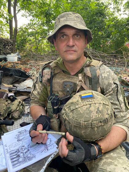 El sargento Ruslan Pijota