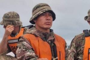 El sargento Sebastián Romero fue hallado muerto en el Río Paraná.