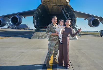 El sargento, su esposa e hija, se dirigían a Lake Tahoe para celebrar una tradición anual de Navidad