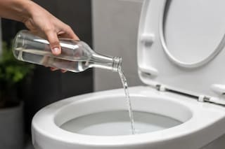 ¿Por qué hay que tirar vinagre en el inodoro? El método casero que deja el baño reluciente