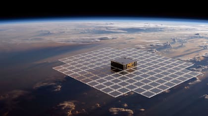 El satélite BlueBird 6 es parte de una constelación de satélites con antenas 5G que la compañía AST SpaceMobile pondrá en órbita durante 2026