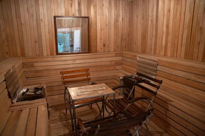 El sauna seco permite la liberación de endorfinas, aquellas sustancias químicas que hacen sentirnos placenteros (Foto: Tadeo Bourbon)