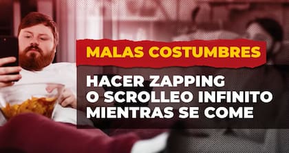 El scrolleo infinito: un camino de ida al sobrepeso