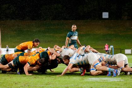 El scrum fue una de las armas letales de la selección argentina