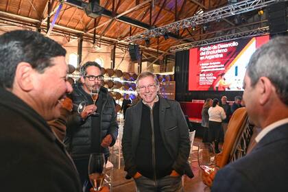 El secretario de Agricultura, Juan José Bahillo, estuvo en Tunuyán, Mendoza
