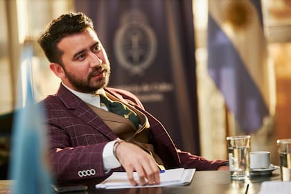 El secretario de Culto, Nahuel Sotelo en entrevista sobre la coyuntura política.
13/08/2025.