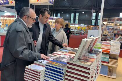 El secretario de Cultura Leonardo Cifelli en la Feria del Libro