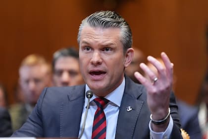 El secretario de Defensa de Estados Unidos, Pete Hegseth