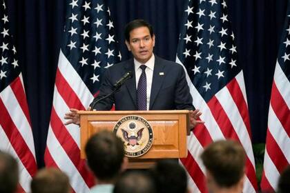 El secretario de Estado norteamericano, Marco Rubio