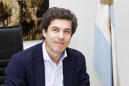 El secretario de Infraestructura y Política Hídrica, Pablo Berciartua