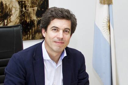 El secretario de Infraestructura y Política Hídrica, Pablo Berciartua