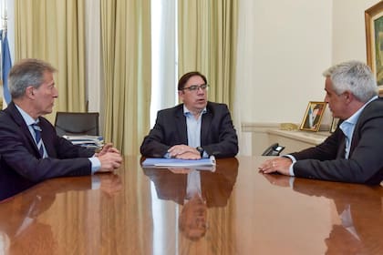 El secretario de políticas universitarias, Alejandro Álvarez, recibió al presidente del Consejo Interuniversitario Nacional (CIN), Carlos Greco, y a su vice, Franco Bartolacci