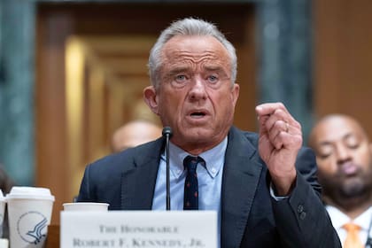 El secretario de Salud de Estados Unidos, Robert F. Kennedy Jr.