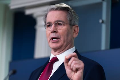 El secretario del Tesoro estadounidense Scott Bessent