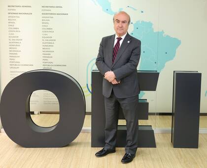 El secretario general de la Organización de Estados Iberoamericanos (OEI), Mariano Jabonero
