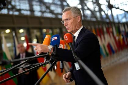 El secretario general de la OTAN Jens Stoltenberg