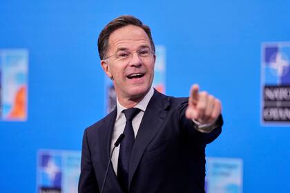 El secretario general de la OTAN, Mark Rutte