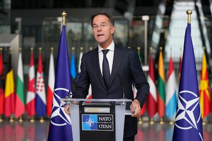 El secretario general de la OTAN, Mark Rutte