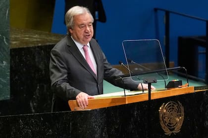 El secretario general de Naciones Unidas, António Guterres (Archivo)